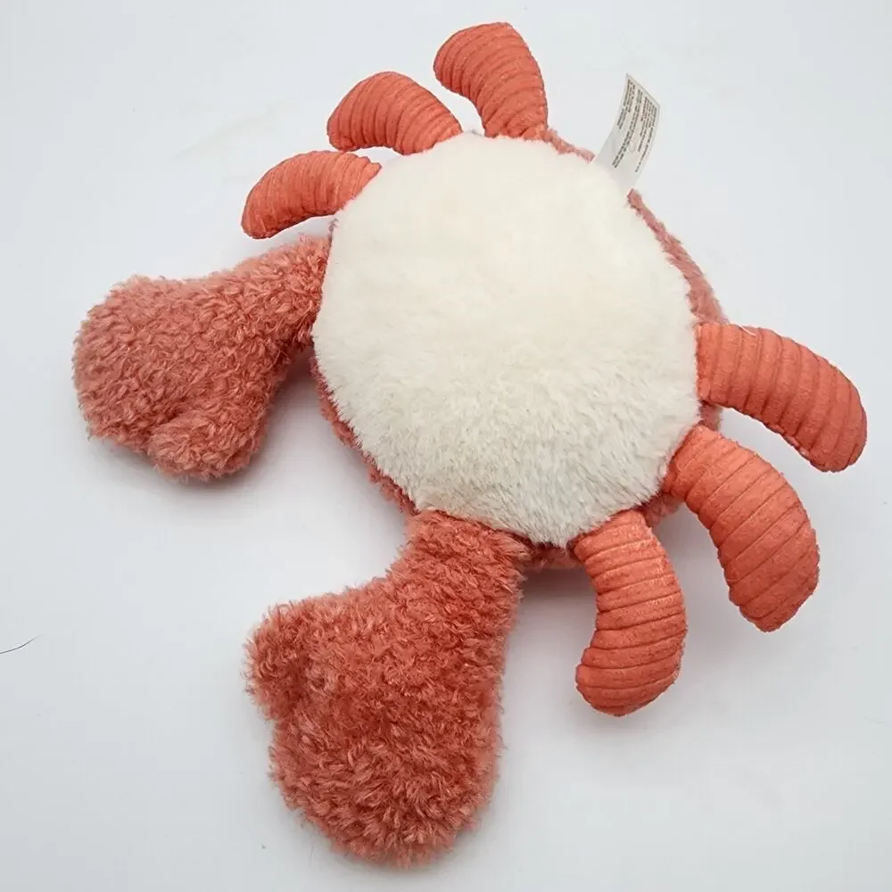 Spark Create Imagine Plush Crab Baby Rattle Toy 10